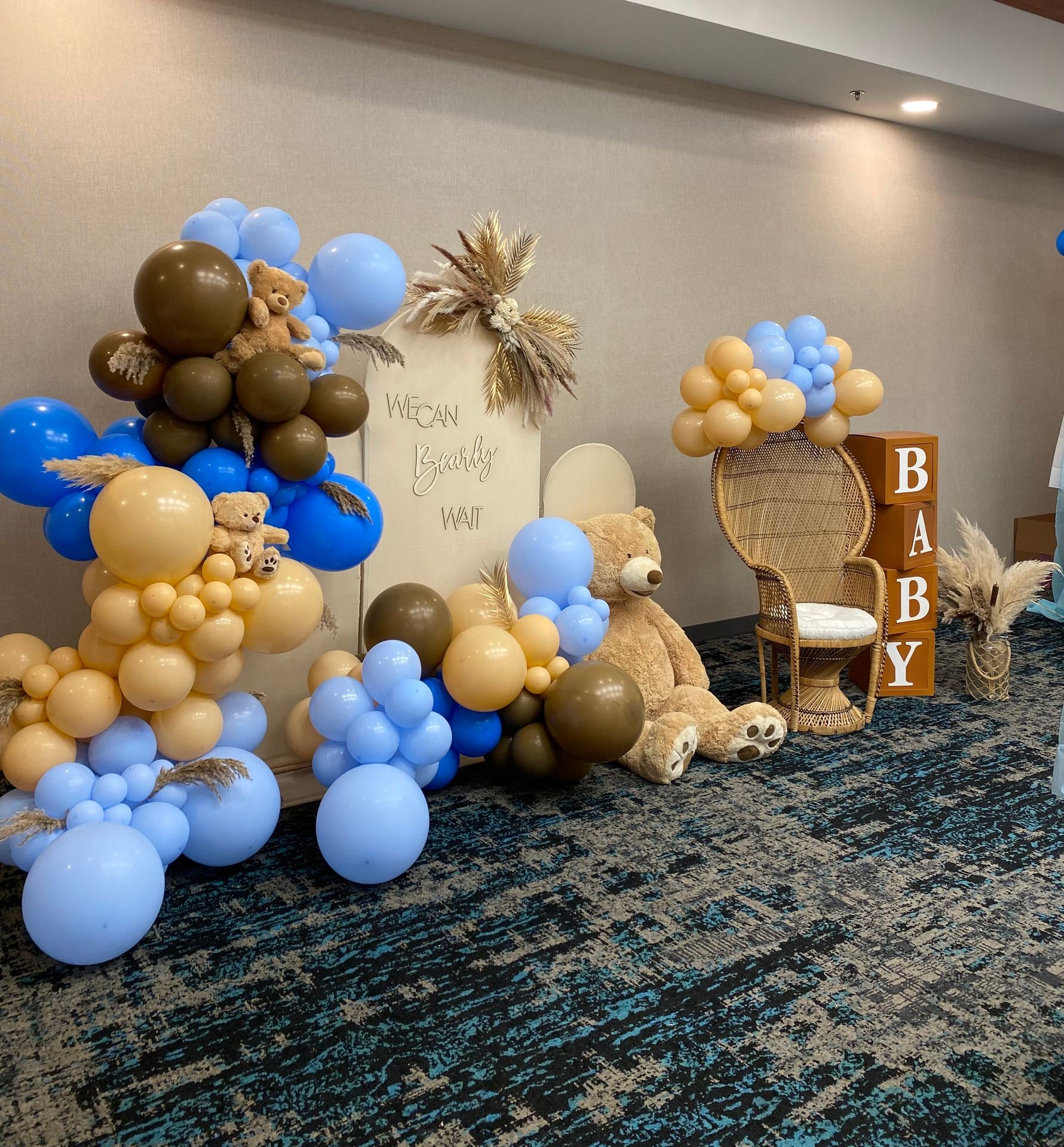 Baby shower Salisbury Maryland balloons Rehobth Beach Delaware Dewey Beach DE Fenwick Island De Bethany Beach Delaware Lewes Delaware 