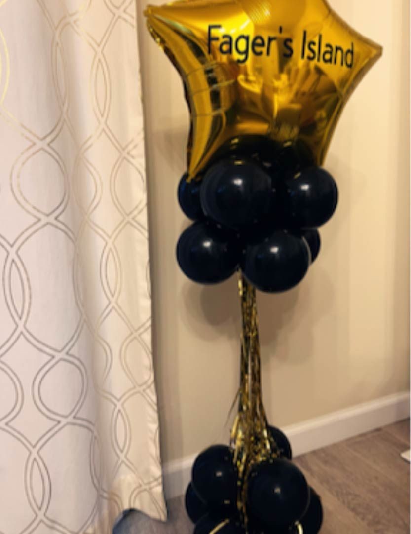CUSTOMIZED BALLOONS CENTERPIECES